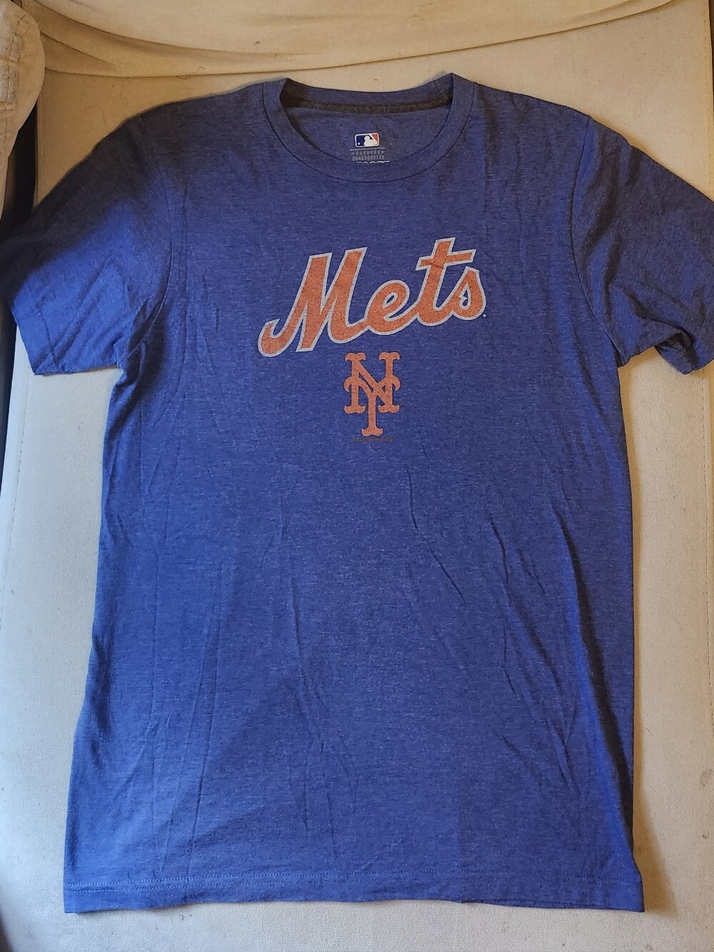 New York Mets MLB Ring-Spun Men's T-shirt Size M